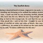 The Starfish Story