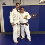 Over 40 BJJ practitioner Frank Ferrante earns promotion