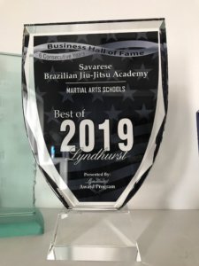 Professor Savarese Hall Of Fame award