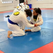 Push and pull in Jiu-Jitsu